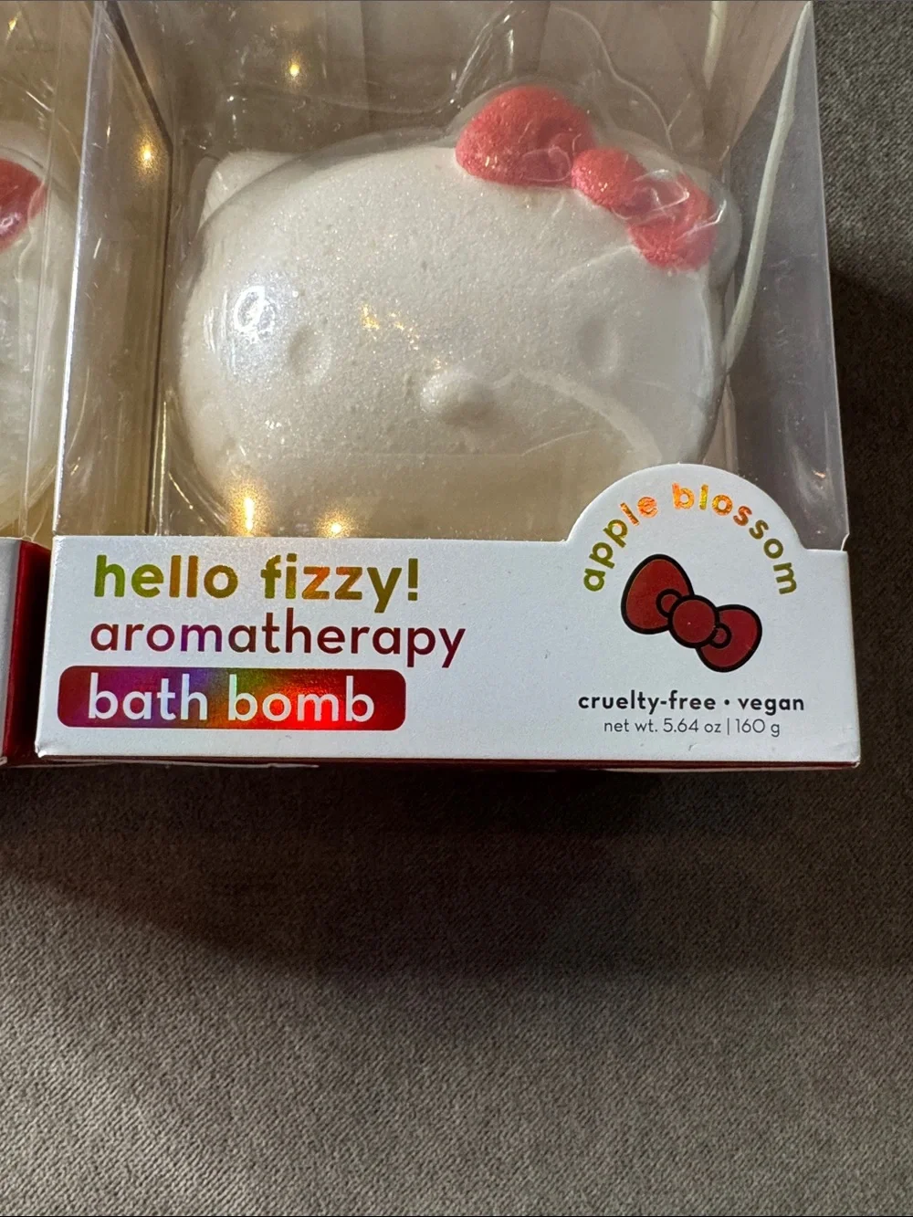 The Crème Shop x Hello Kitty Apple Blossom Fizzing Bath Bombs Limited Edition